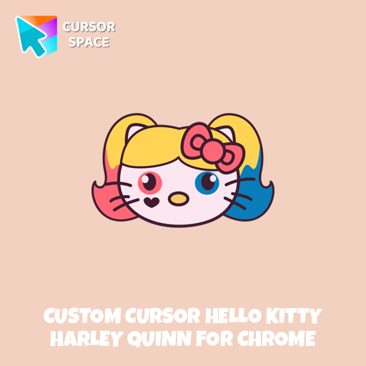 Custom Cursor Hello Kitty Harley Quinn For Chrome
